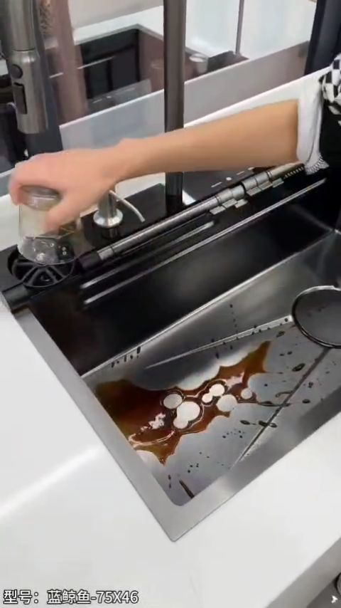 Teknolojik mutfak evyesi videosu